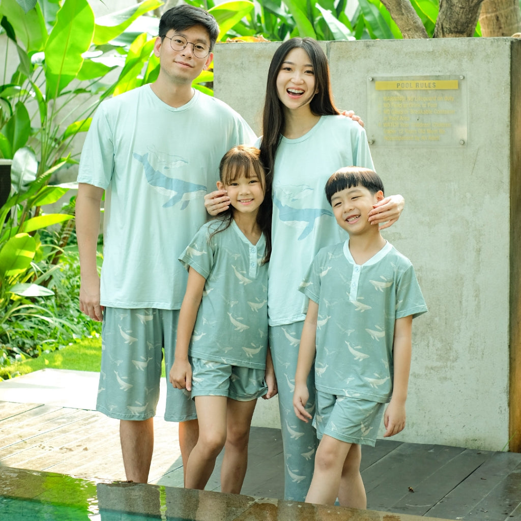 Cielyn |  TENCEL™️| Beloved Series | Coast | Murphy | Setelan Piyama Keluarga