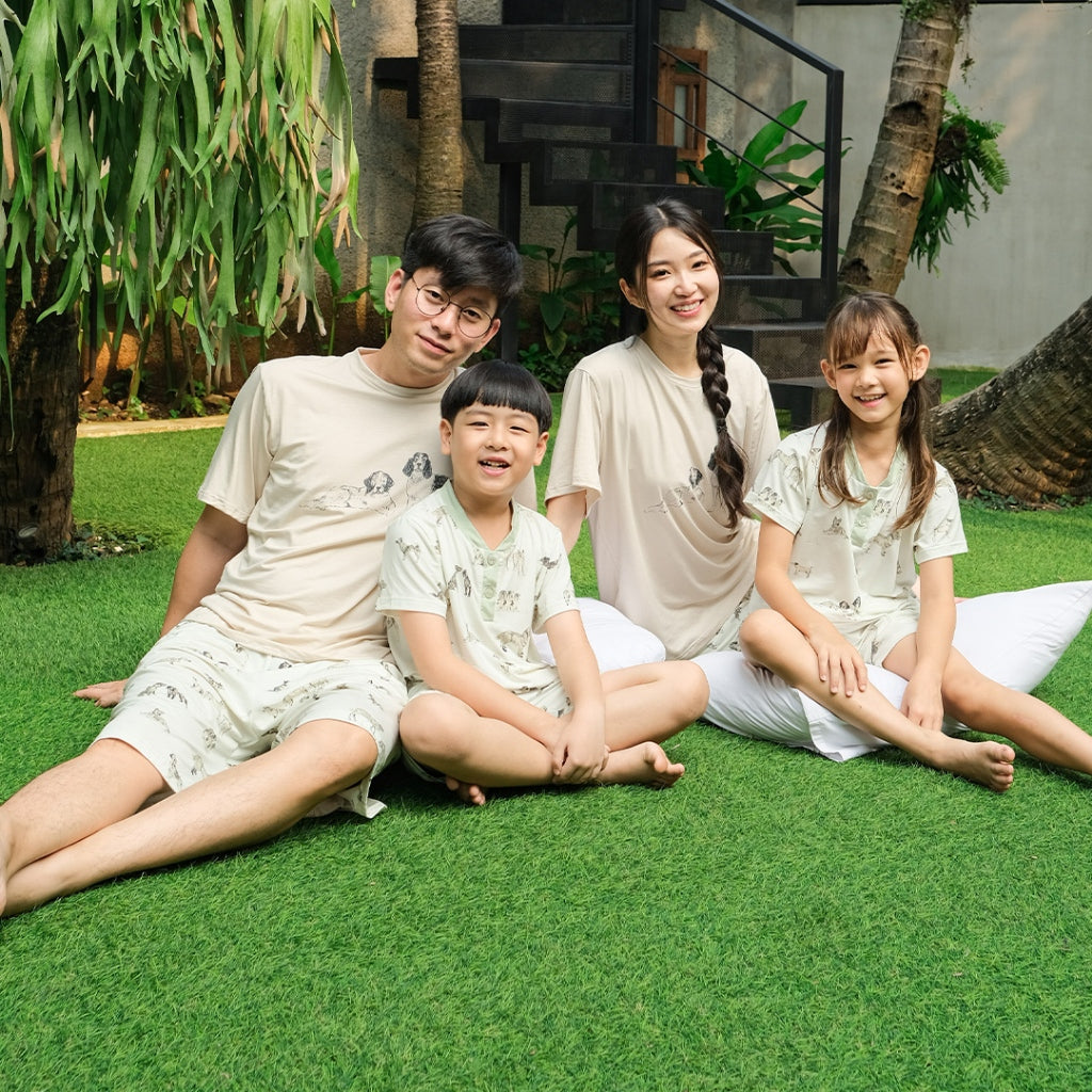 Cielyn |  TENCEL™️| Beloved Series | Coast | Murphy | Setelan Piyama Keluarga