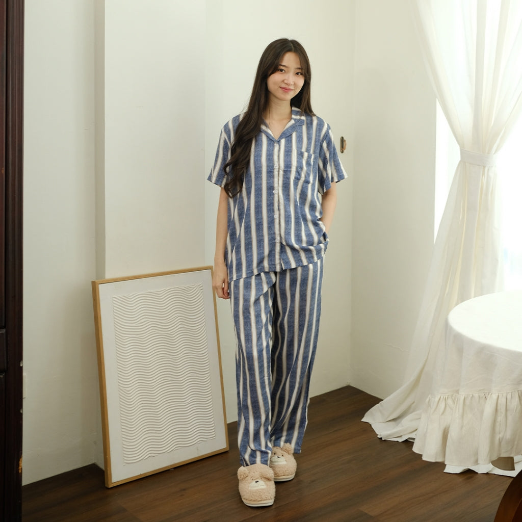 Cielyn - Rayon Premium - Beyond Collection -  Piyama Couple Rayon Premium - Setelan Piyama