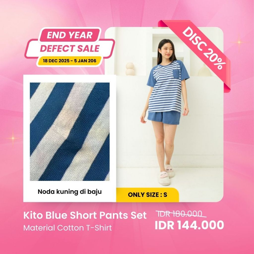 2.2 SALE | MINOR DEFECT | DISCOUNT UP TO 40% | ORGANIC SILK & COTTON | PIYAMA WANITA