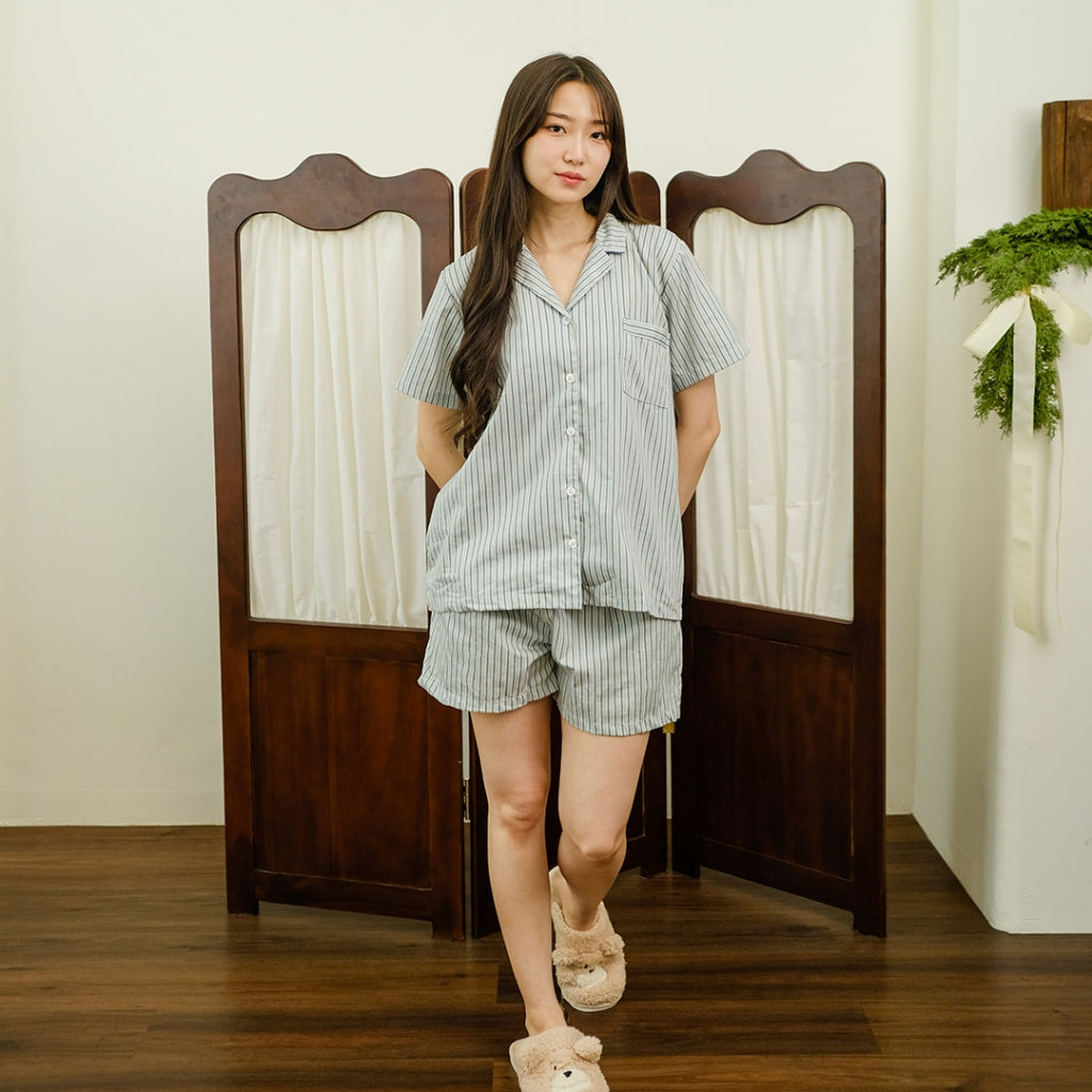 Cielyn | Cotton Premiun | Deiji Collection | Setelan Couple Piyama Pasangan