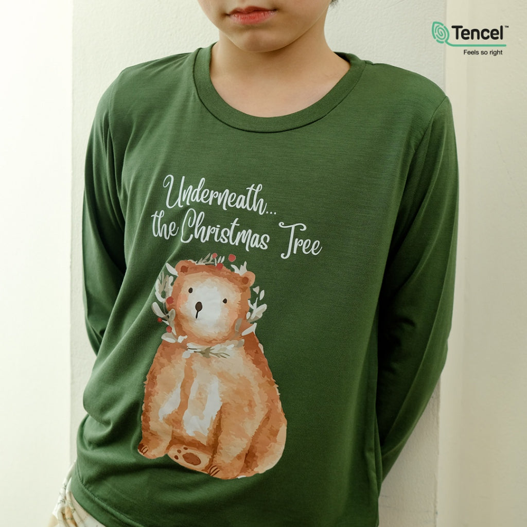 Cielyn |  TENCEL™ Micromodal  | Joyful Collection | Fable | Setelan Baju Tidur Natal Couple Keluarga