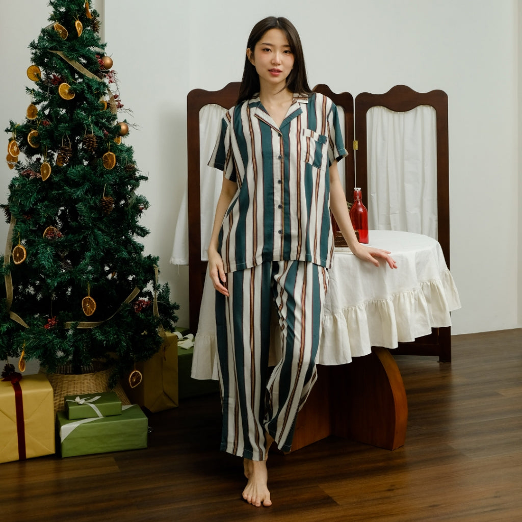 Cielyn - Rayon Premium - Beyond Collection -  Piyama Couple Rayon Premium - Setelan Piyama