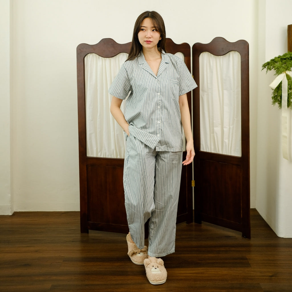 Cielyn | Cotton Premiun | Deiji Collection | Setelan Couple Piyama Pasangan