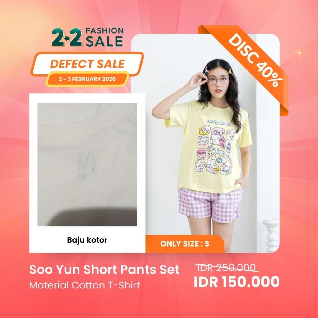 2.2 SALE | MINOR DEFECT | DISCOUNT UP TO 40% | ORGANIC SILK & COTTON | PIYAMA WANITA
