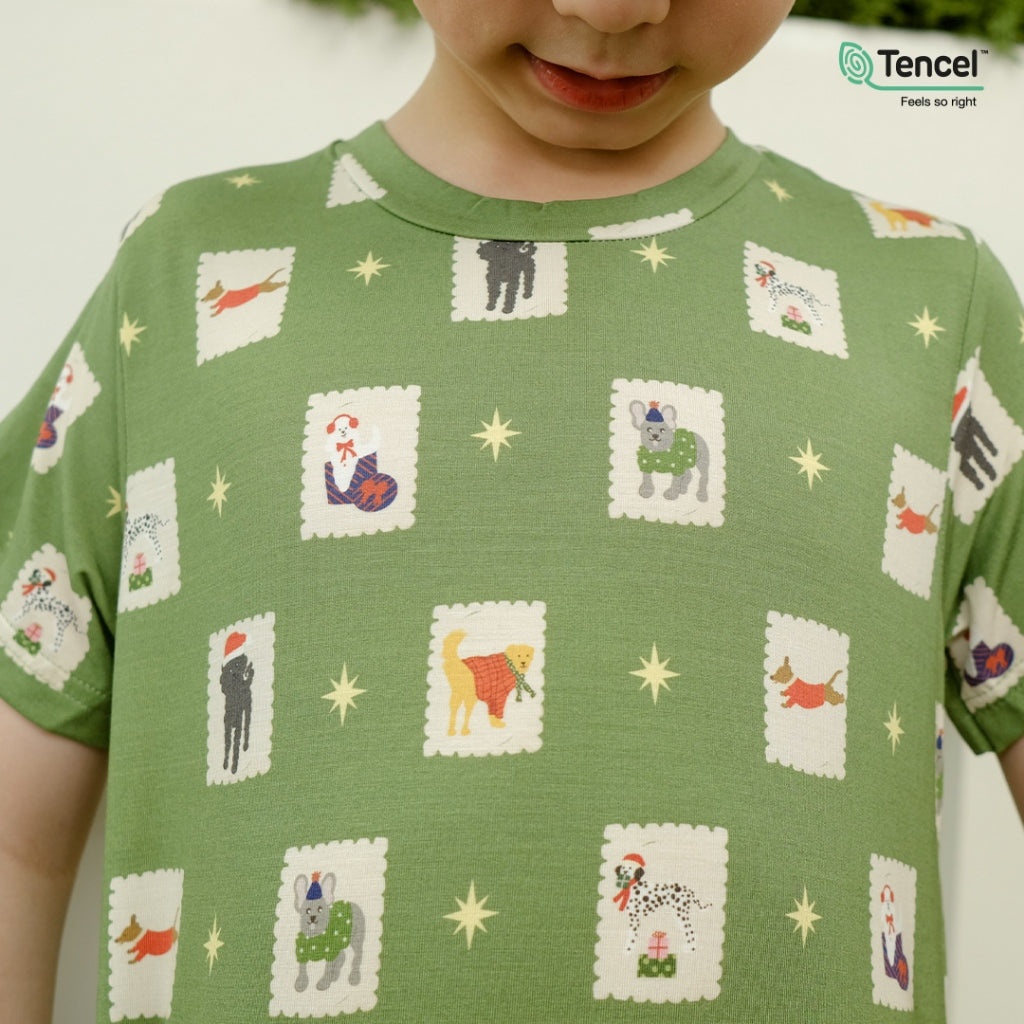 Cielyn |  TENCEL™ MicroModal  | Joyful Collection | Tootsie | Piyama Natal Couple Keluarga