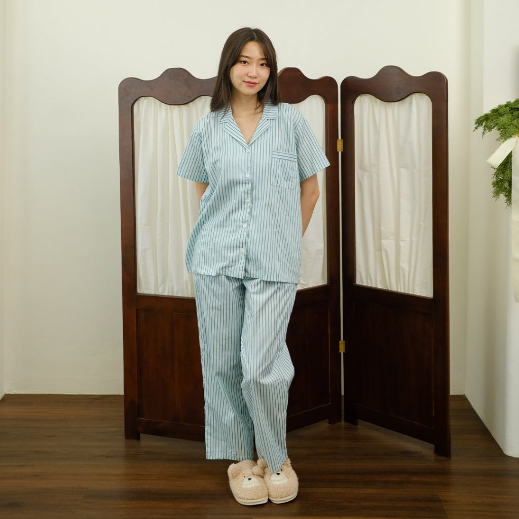 Cielyn | Cotton Premiun | Deiji Collection | Setelan Couple Piyama Pasangan