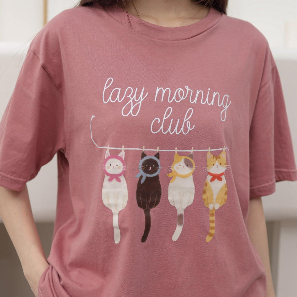 Cielyn | Cotton T-Shirt | Chingu Series | Piyama Wanita Dewasa Set