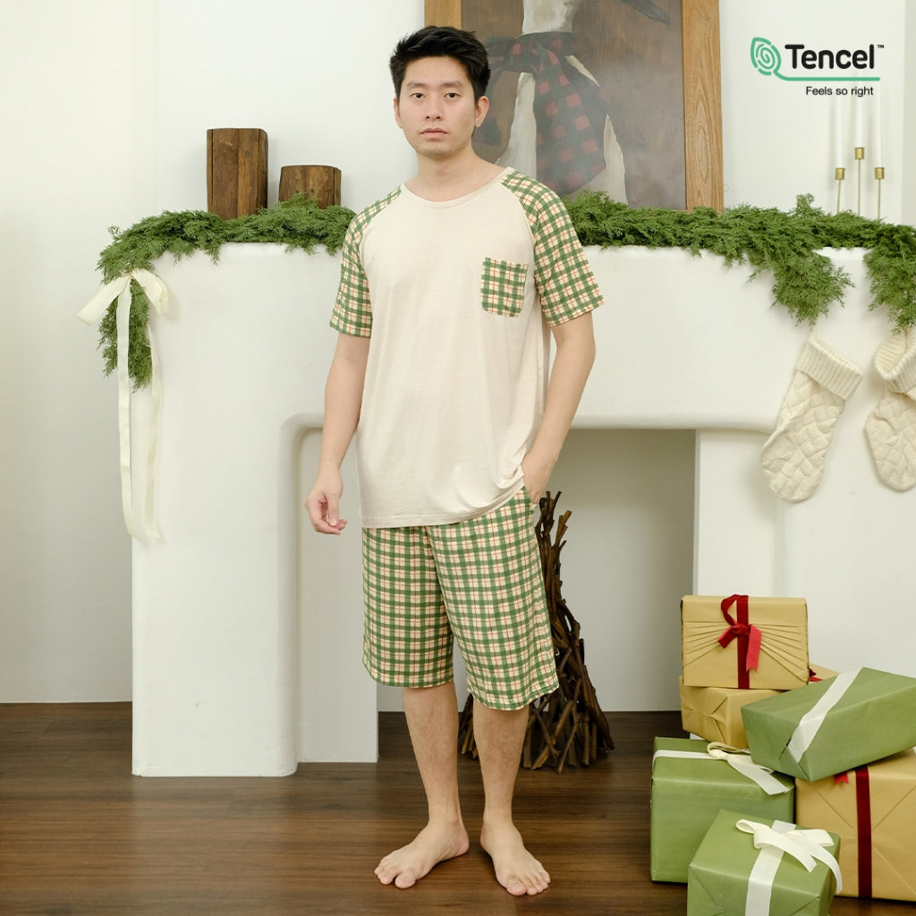 Cielyn |  TENCEL™ MicroModal  | Joyful Collection | Tootsie | Piyama Natal Couple Keluarga