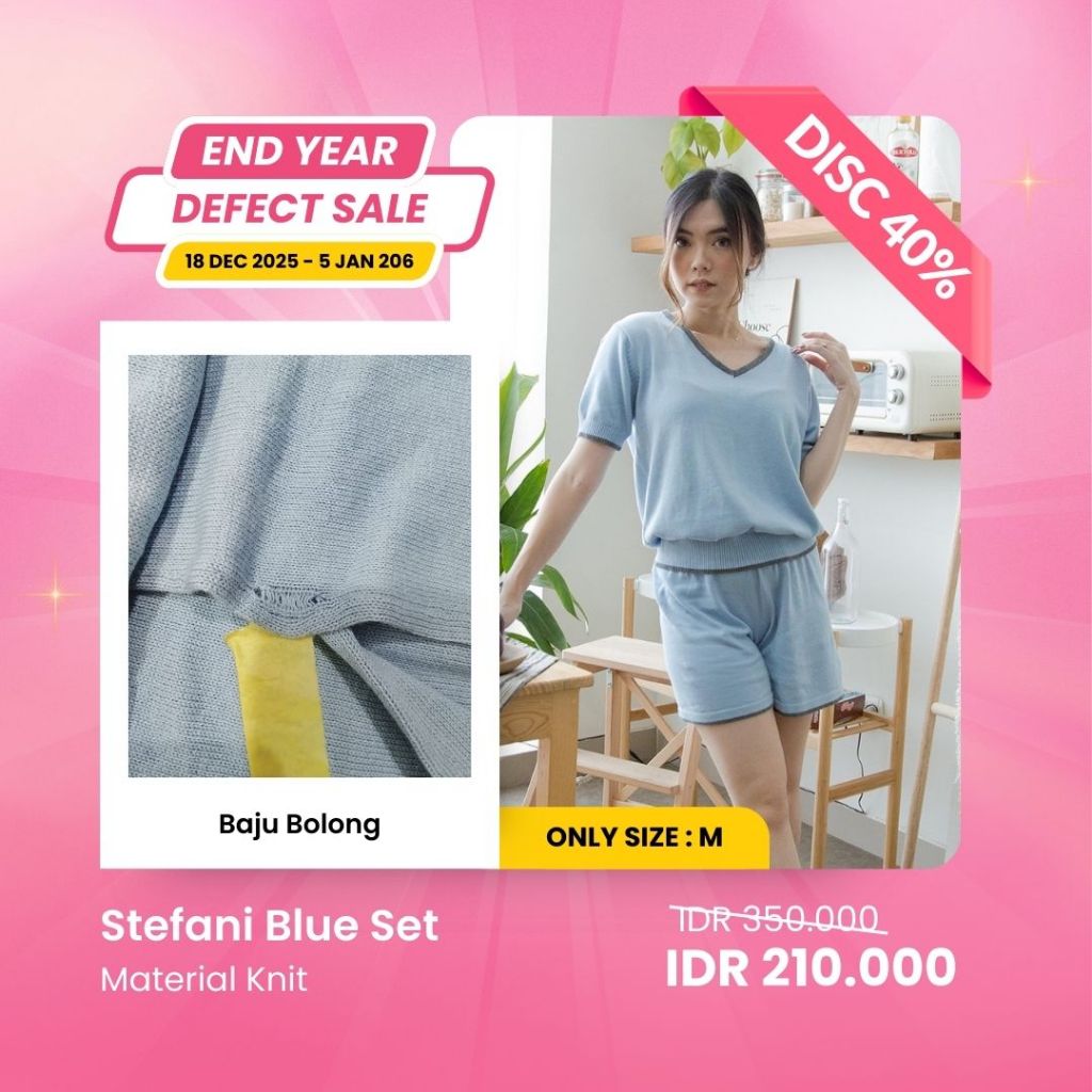 2.2 SALE | MINOR DEFECT | DISCOUNT UP TO 40% | ORGANIC SILK & COTTON | PIYAMA WANITA