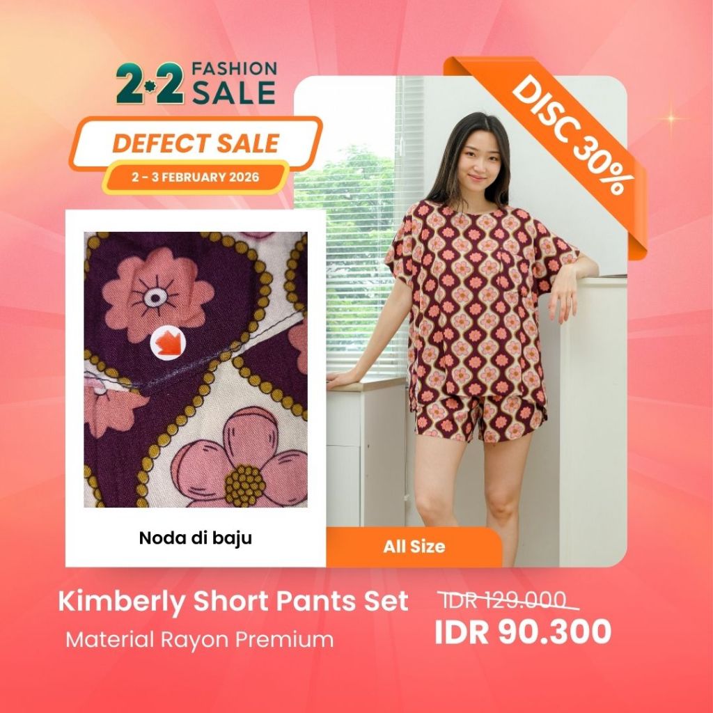 2.2 SALE | MINOR DEFECT | DISCOUNT UP TO 40% | ORGANIC SILK & COTTON | PIYAMA WANITA